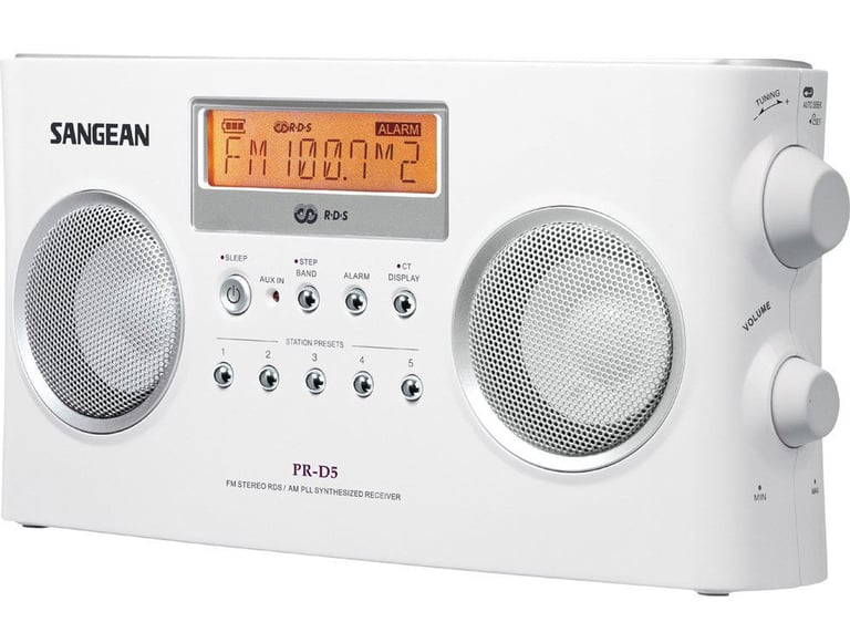Sangean PR-D5 (White) Image 3