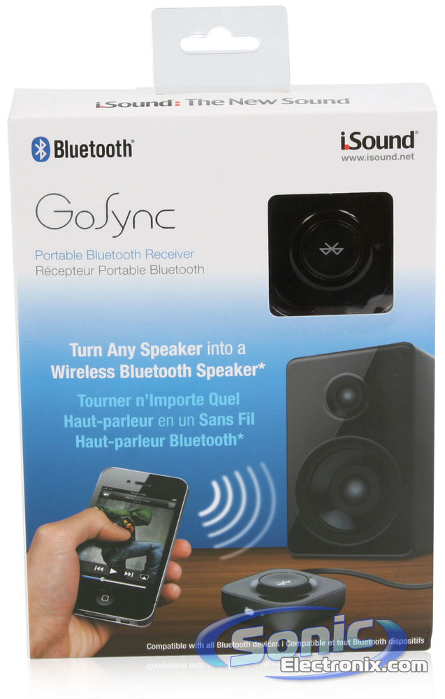 iSound 5200 GoSync Universal Wireless Bluetooth Receiver (Black) by DreamGear Image 5