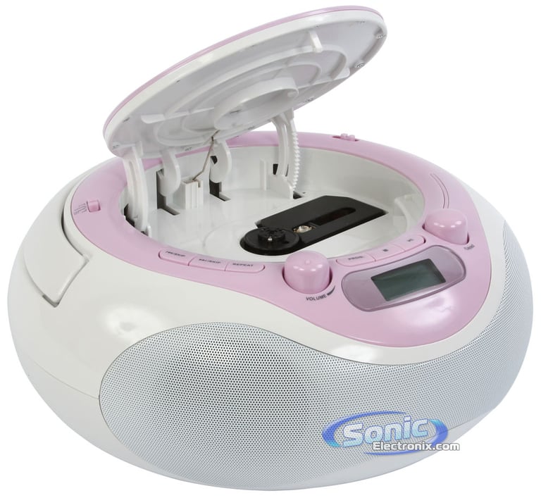 Memorex MP3848-PWH (Pink) Image 2