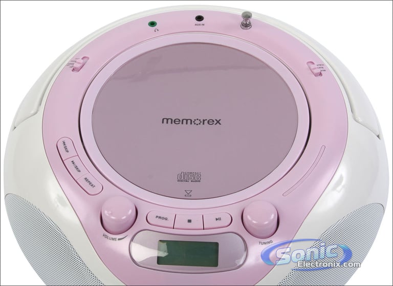 Memorex MP3848-PWH (Pink) Image 3