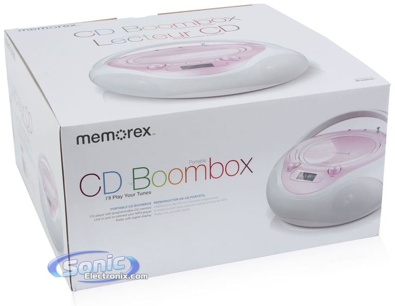 Memorex MP3848-PWH (Pink) Image 7