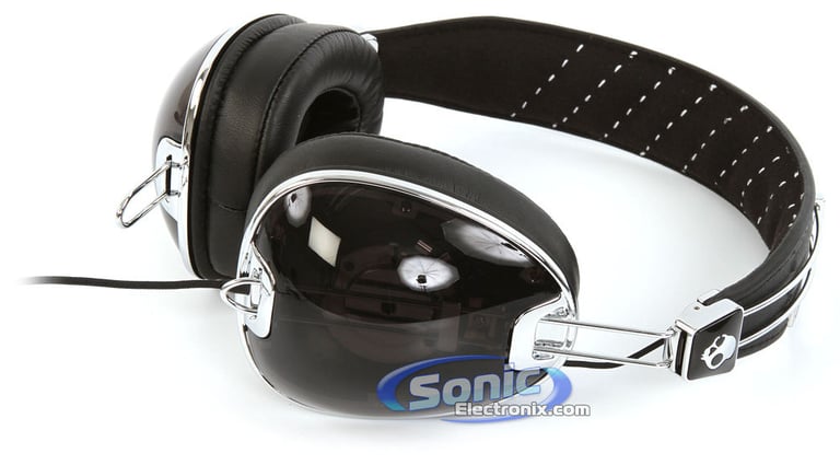 Skullcandy S6AVCM-003 Aviator Roc Nation Over-Ear Headphones Headset (Black) Image 7