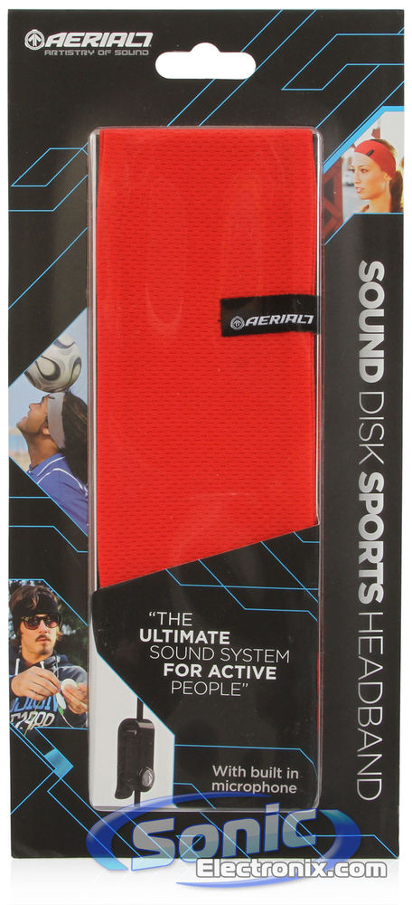 Aerial7 SPORT Sound Disc Headband (Red) Image 7