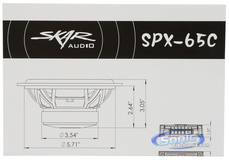 SKAR Audio SPX-65C Image 9