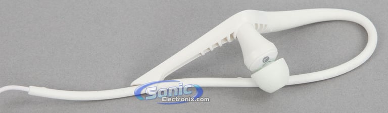 Sony MDR-AS400iP/W Active Sports Earbuds Ear-Clip Headphones (White) Open Box Image 14