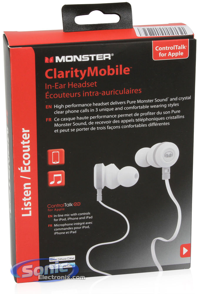 Monster ClarityMobile - White Image 7