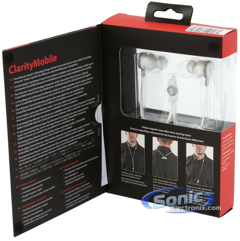 Monster ClarityMobile - White Image 8