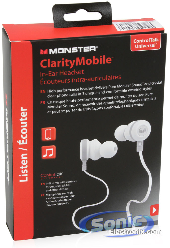 Monster ClarityMobile - White Image 9