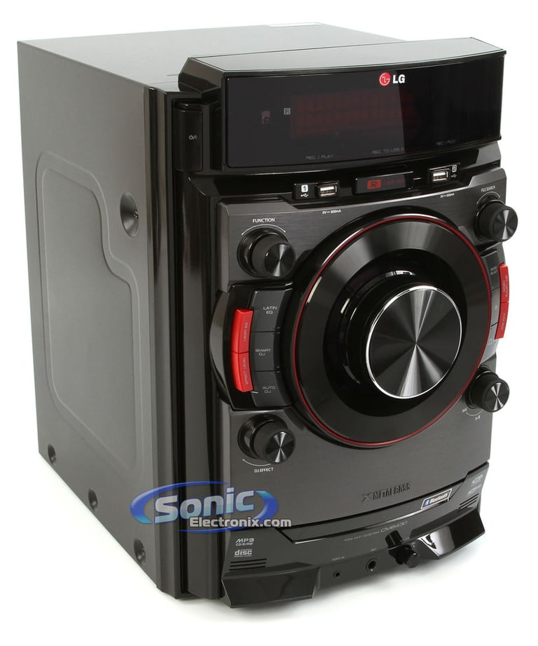LG CM8430 Hi-Fi Micro Component Bluetooth Shelf System Speakers-OPEN BOX Image 2