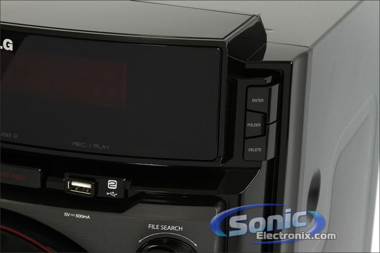 LG CM8430 Hi-Fi Micro Component Bluetooth Shelf System Speakers-OPEN BOX Image 9