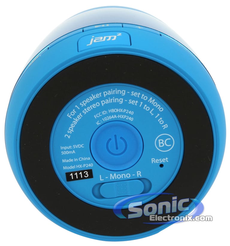 HMDX Jam Plus HX-P240BL - Blueberry Blue Image 3