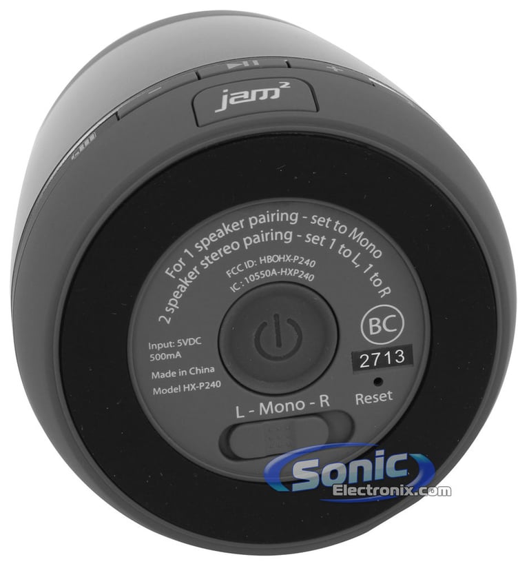 HMDX Jam Plus HX-P240GY - Blackberry Grey Image 3