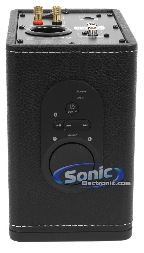 Grace Digital GDI-BTSP201 Wi-Fi Wireless Bluetooth Bookshelf Speakers (Black) Image 3