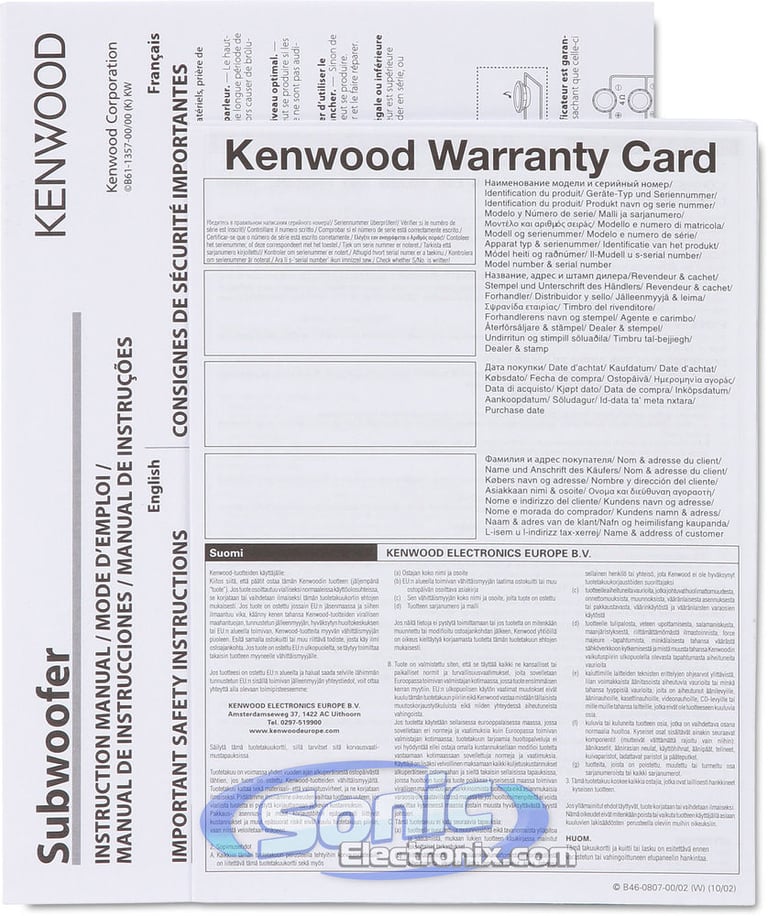2400W Kenwood + Hifonics Bass Package Image 8