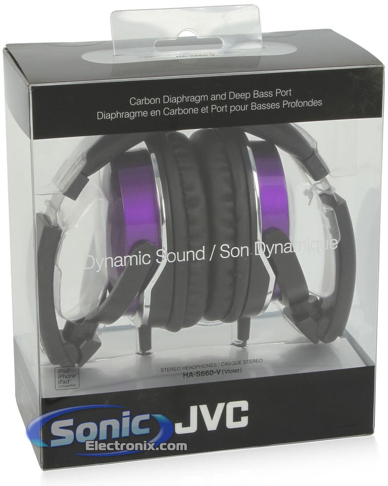 JVC HA-S660 - Violet Purple Image 10