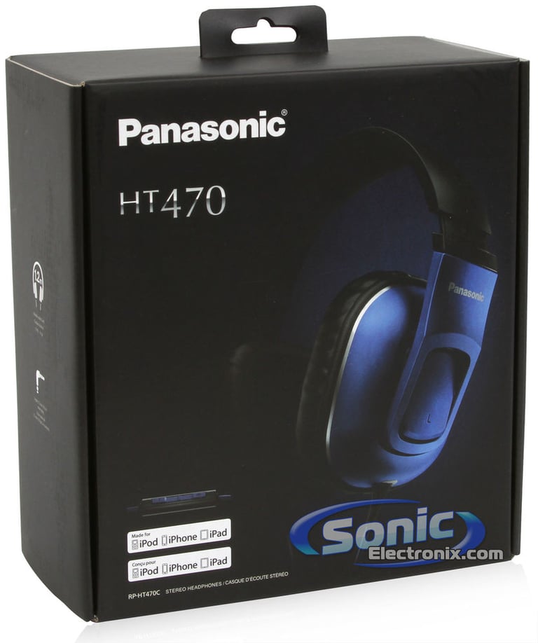 Panasonic RP-HT470C-A - Blue Image 9