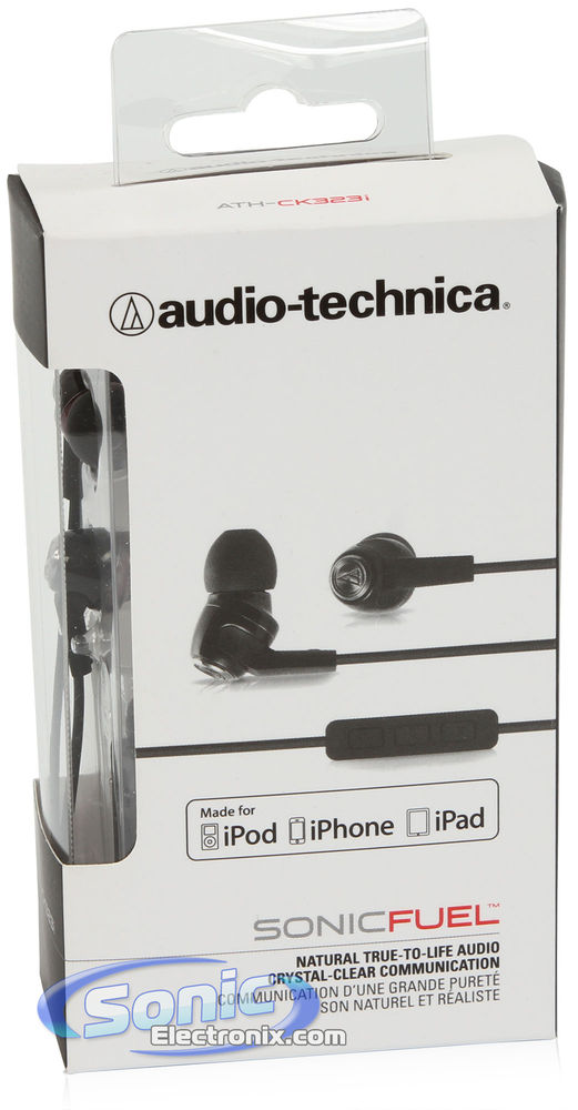 Audio Technica ATH-CK323i - Black Image 8