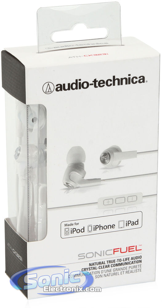 Audio Technica ATH-CK323i - White Image 8