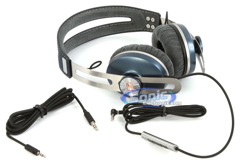 Sennheiser MOMENTUM On-Ear Headphones - Blue Image 3