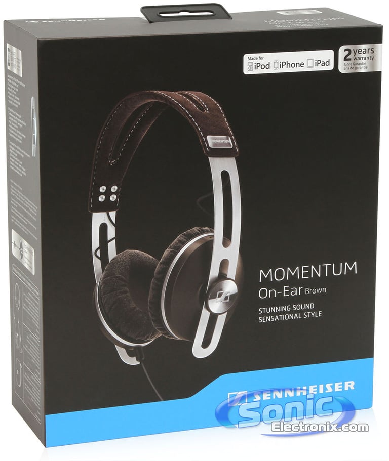 Sennheiser MOMENTUM On-Ear Headphones - Classic Brown Image 15