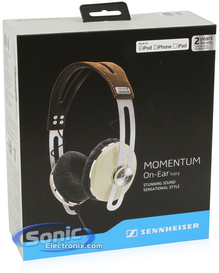 Sennheiser Momentum On-Ear Headphones (Ivory) LIKE NEW, STORE RETURN Image 11
