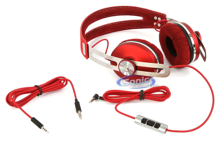 Sennheiser MOMENTUM On-Ear Headphones - Radiant Red Image 3