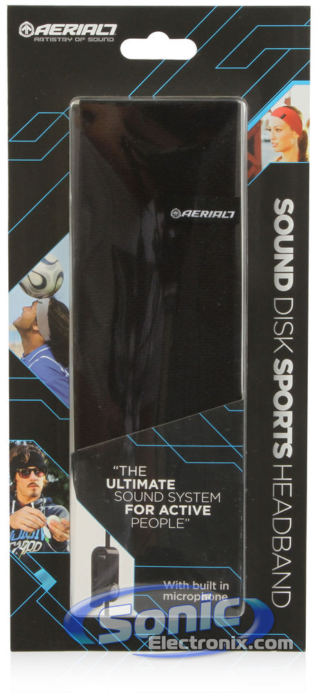 Aerial7 SPORT Sound Disc Headband (Black) Image 7