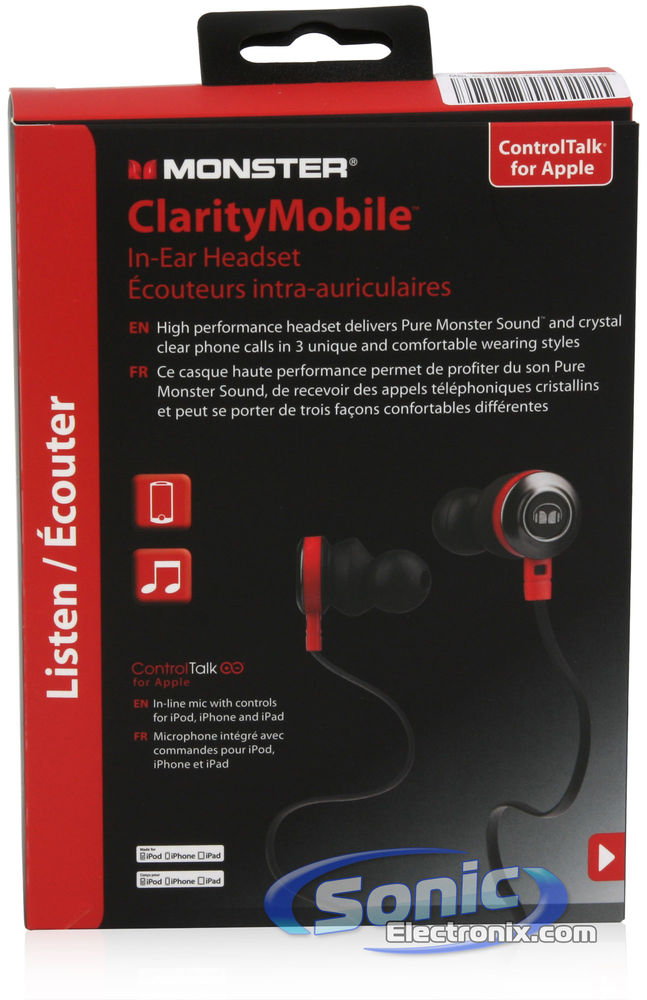 Monster ClarityMobile - Black Image 9