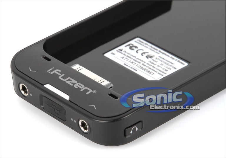 iPhone 4/4S All-in-One Headphone Amplifier, Extended Battery, and Protective Case! Open Box Image 17