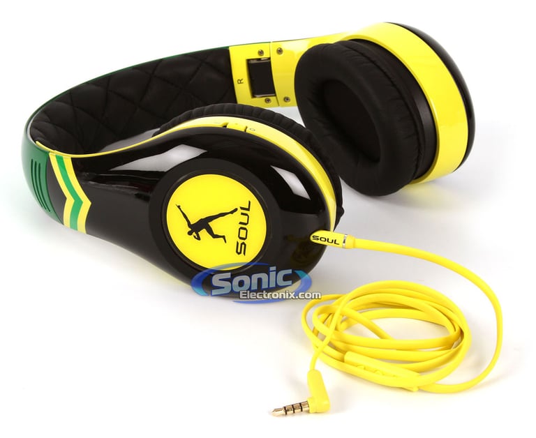 Soul by Ludacris SL300JAM (Usain Bolt Edition) Limited Edition Headphones Open Box  Image 18