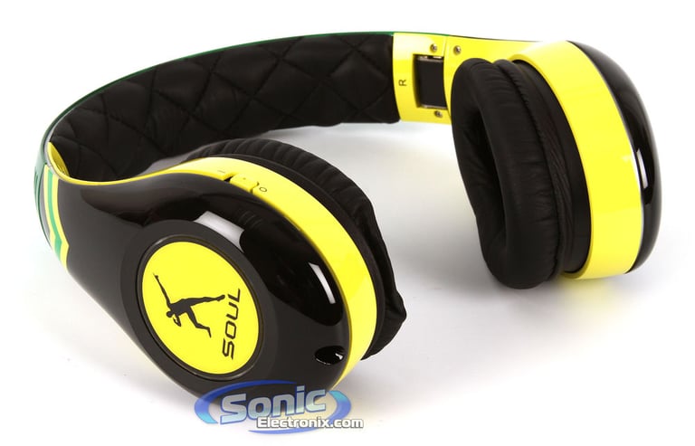 Soul by Ludacris SL300JAM (Usain Bolt Edition) Limited Edition Headphones Open Box  Image 19