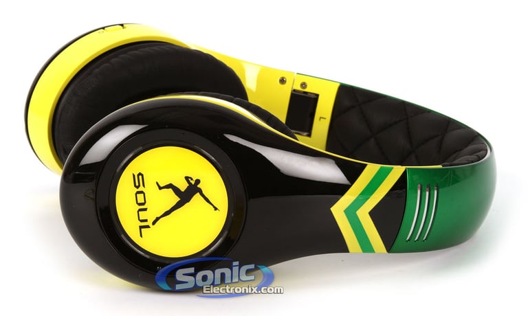 Soul by Ludacris SL300JAM (Usain Bolt Edition) Limited Edition Headphones Open Box  Image 20