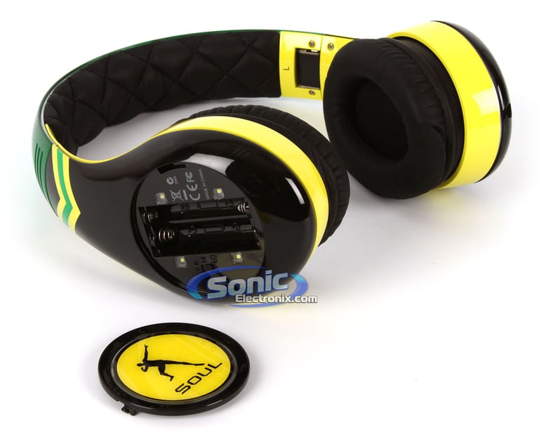 Soul by Ludacris SL300JAM (Usain Bolt Edition) Limited Edition Headphones Open Box  Image 23
