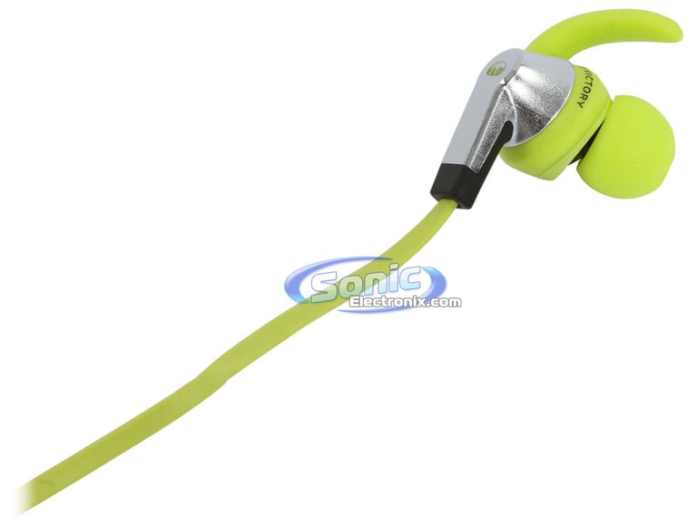 Monster iSport Victory Active Sports Earbuds In-Ear Headphones (Green) Image 2