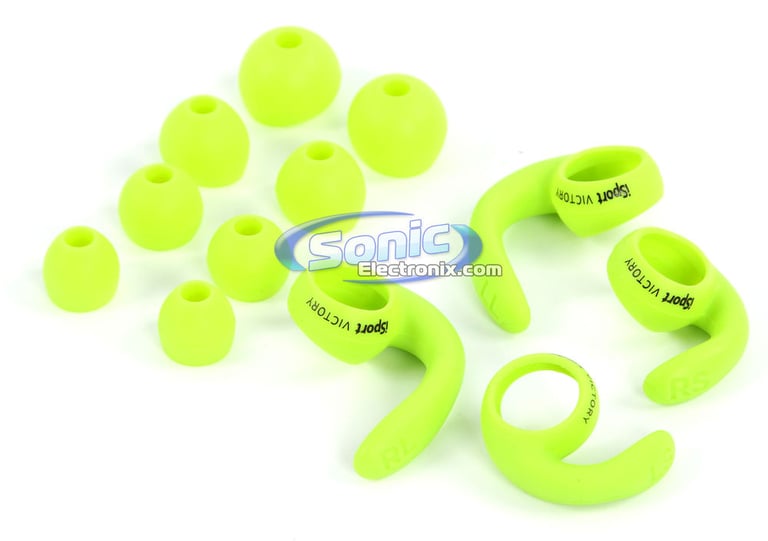 Monster iSport Victory Active Sports Earbuds In-Ear Headphones (Green) Image 7