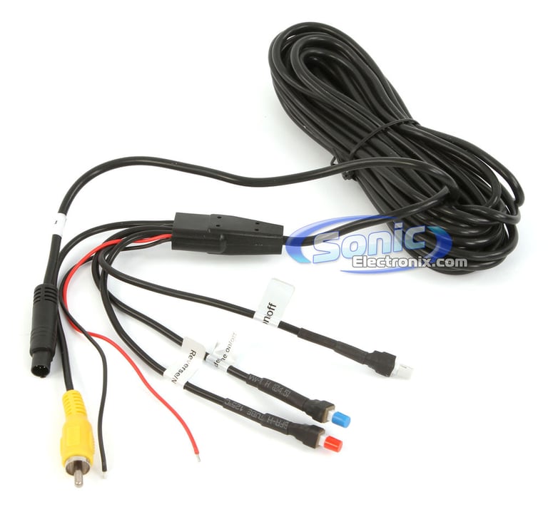 License Plate Mount Rear View Camera With LED Lights Image 4