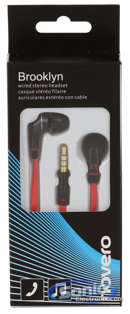 Novero Brooklyn (0087740) Red Stereo Headset/Headphones Image 5