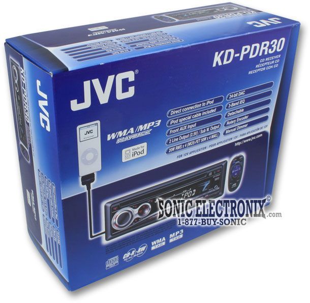 JVC KD-PDR30 Image 7