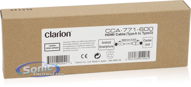 Clarion CCA771 Image 3