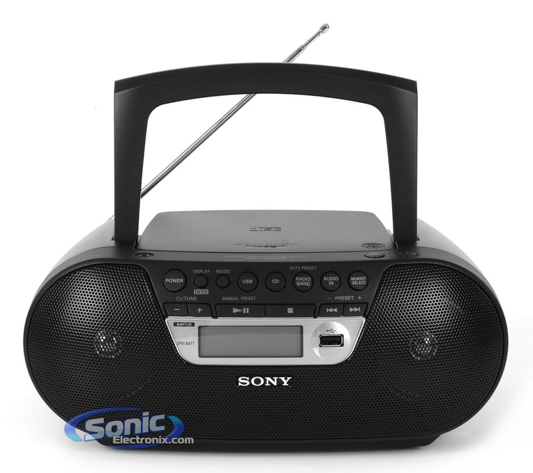 Sony ZS-PS30CP (ZSPS30CP) Portable AM/FM Radio CD Player Boombox Open Box Image 7