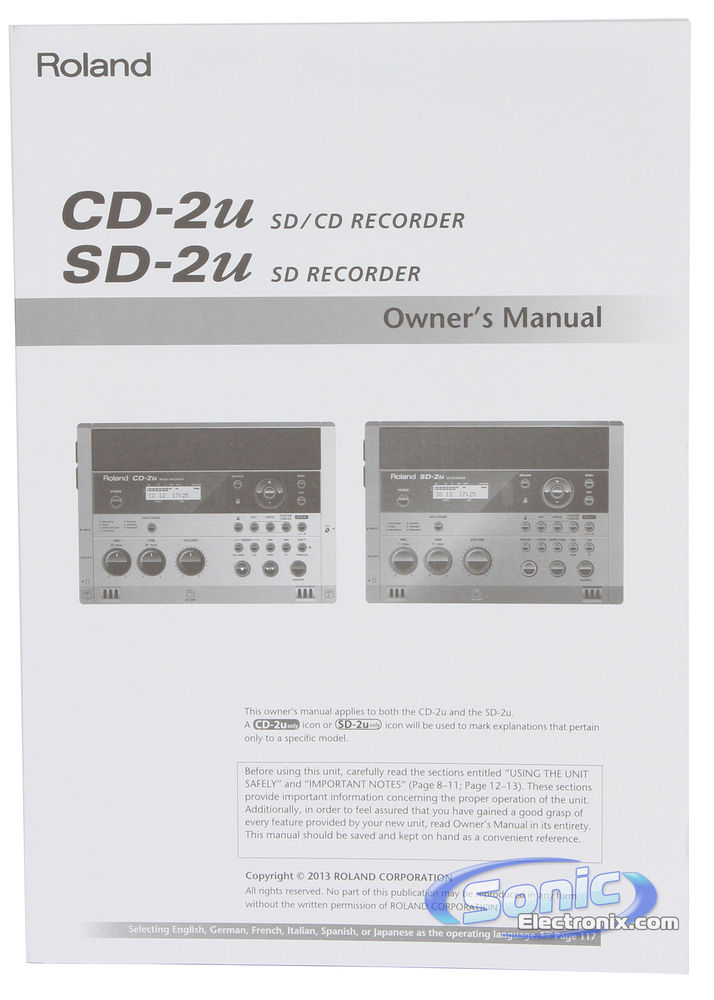 Roland CD-2u Image 15