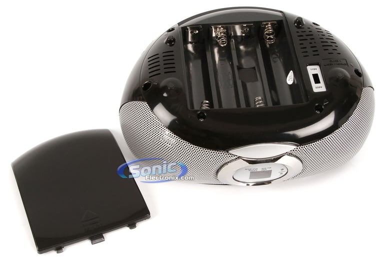 Coby CXCD230BLK (CX-CD230BLK) Portable CD Player AM-FM Radio Image 5