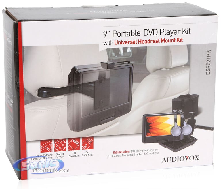 Audiovox DS9521PK 9-Inch Portable DVD Player Image 22