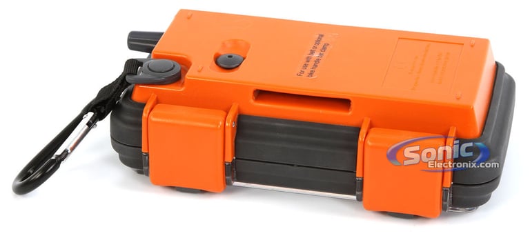 Grace Digital ECO Pod (GDI-AQPOD90) Waterproof iPhone Case - Orange/Black Image 7