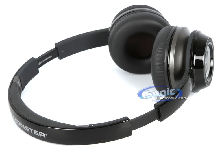Monster NCredible NTune (NC MH NTU ON BK CU WW) On-Ear Headphones (Midnight Black) Image 7