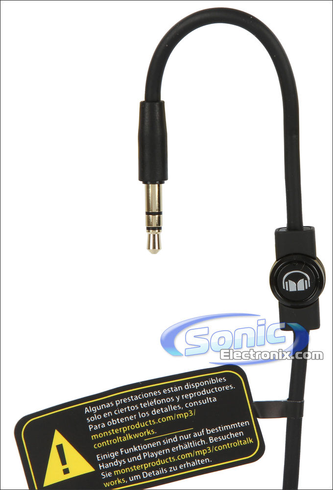 Monster NCredible NTune (NC MH NTU ON BK CU WW) On-Ear Headphones (Midnight Black) Image 12