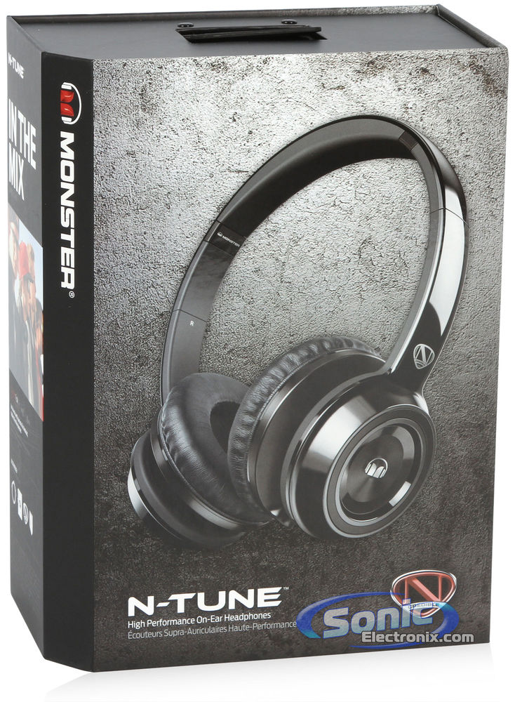 Monster NCredible NTune (NC MH NTU ON BK CU WW) On-Ear Headphones (Midnight Black) Image 17