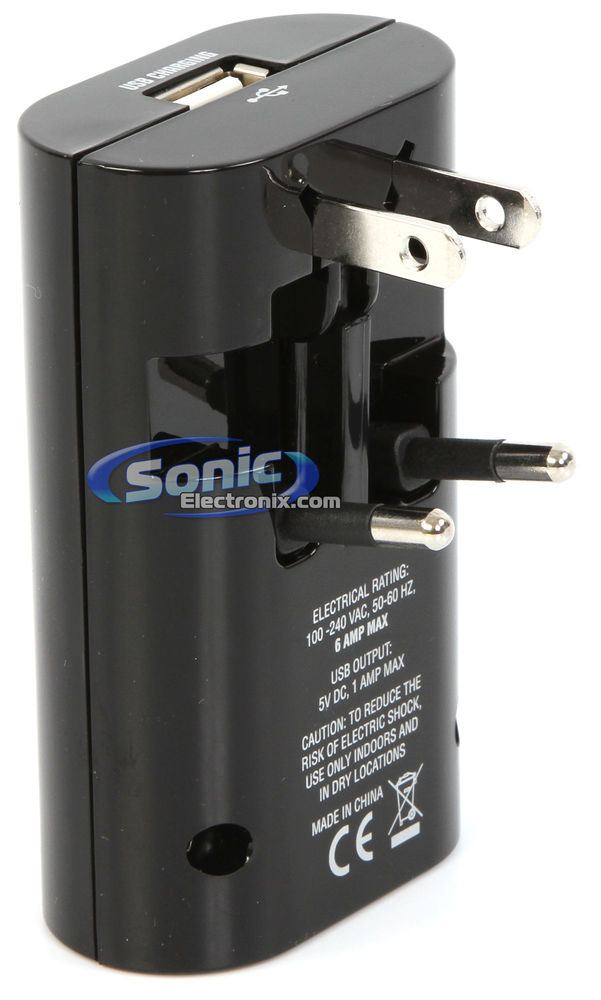 Monster Mobile Outlets To Go 200 Global USB Charger AC Power Adapter Image 2