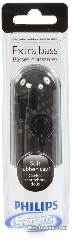 Philips SHE3000BK Earphones Stereo In-Ear Headphones(Black) Image 4