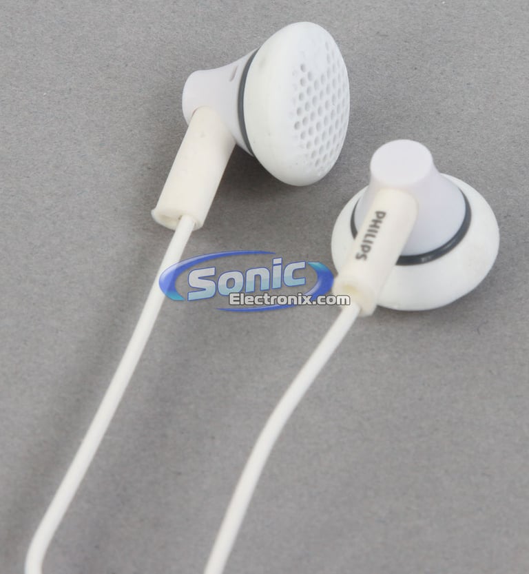 Philips SHE3000WT Earphones Stereo In-Ear Headphones (White) Image 2